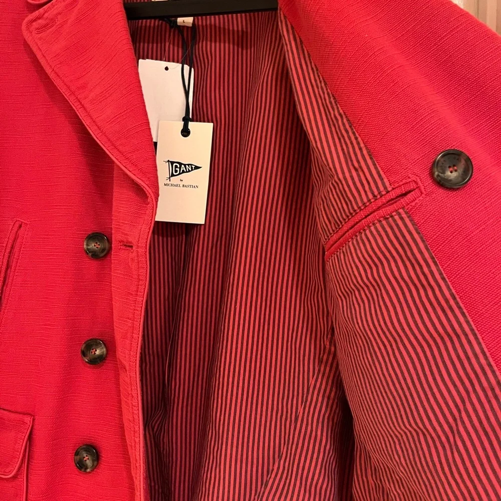 Men’s Gant Pea Coat - Picture 8 of 10